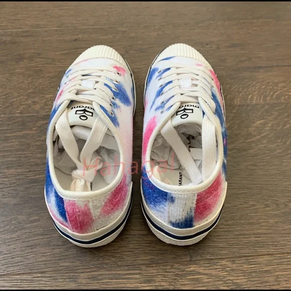 ISABEL MARANT Binkoo Ikat Canvas Sneakers - Picture 10 of 12